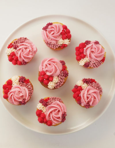 søde cupcakes til valentineday